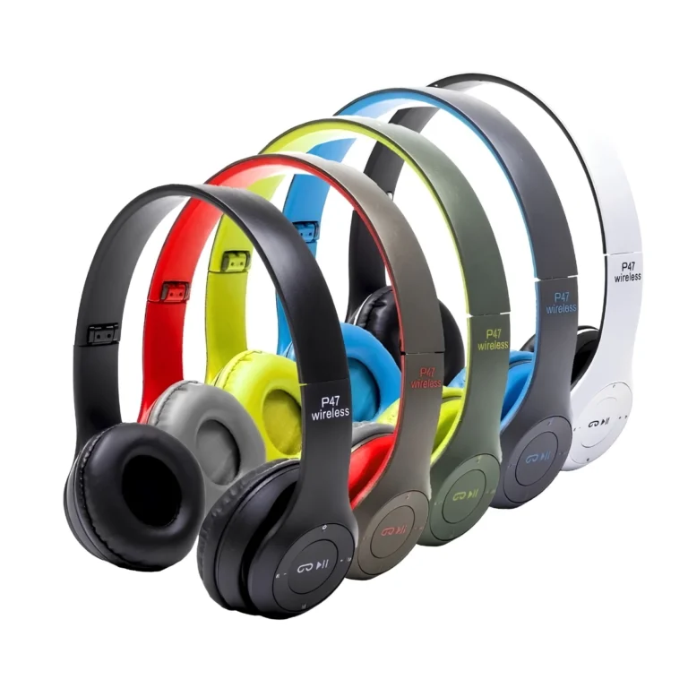 Audífono Bluetooth Vincha P47 Inalámbrico con Radio FM y Ranura Micro SD