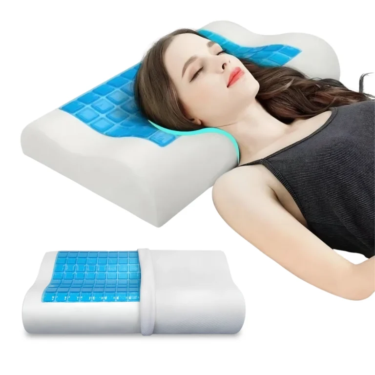 Almohada Viscoelástica en Gel Ortopédica para Alineación Cervical