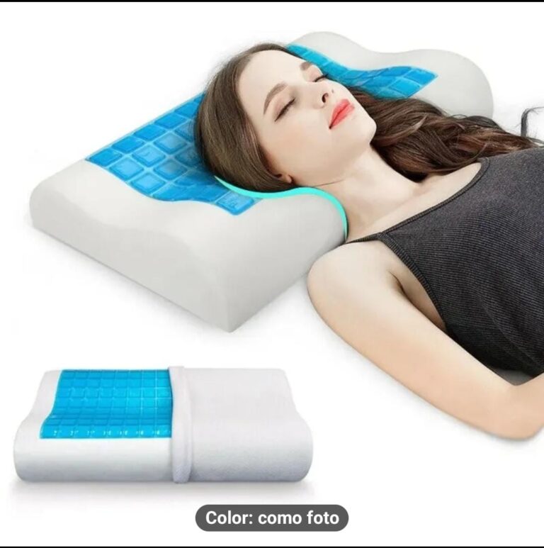 Almohada Viscoelástica en Gel Ortopédica para Alineación Cervical