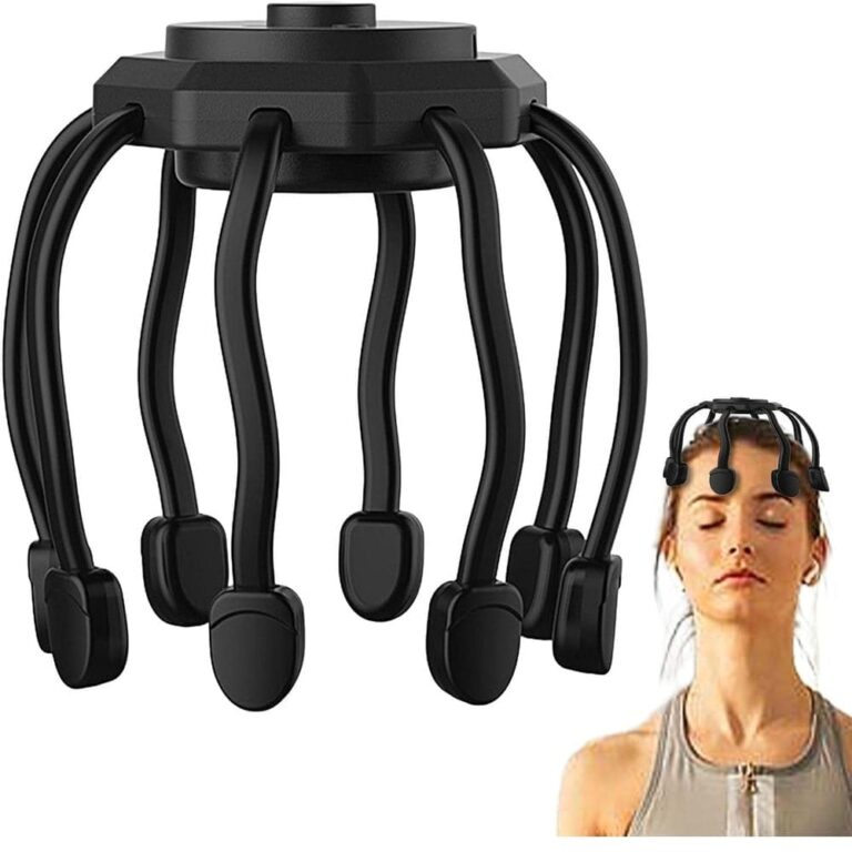 Masajeador Pulpo 360° para Cabeza y Cuero Cabelludo