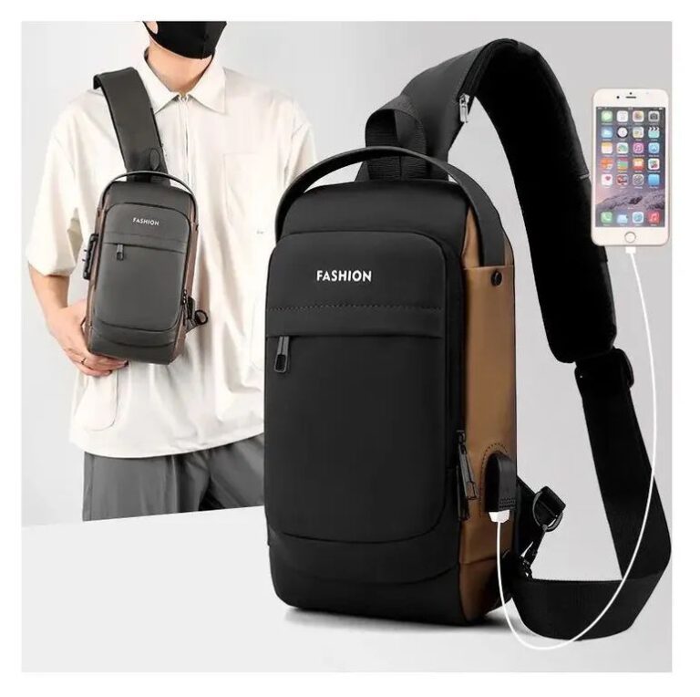 Morral Pechera con Candado y Puerto USB