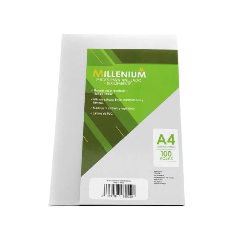 Mica Millenium A4 Transparente