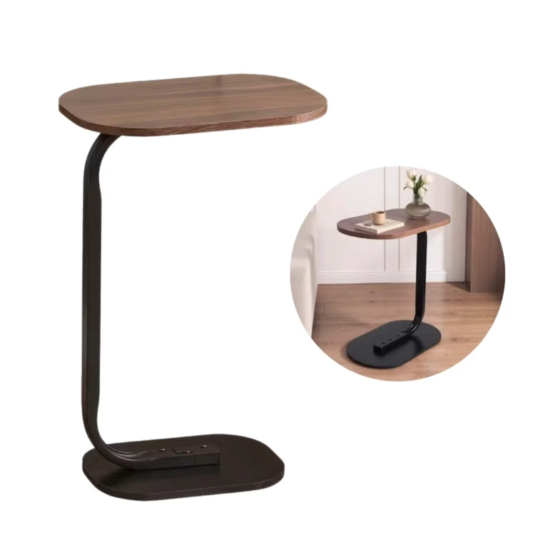 Mesa Tipo C Multifuncional de MDF