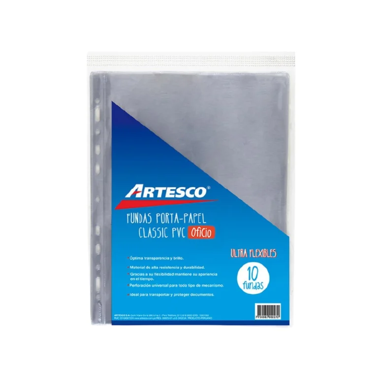 Portapapel Artesco A4 x10