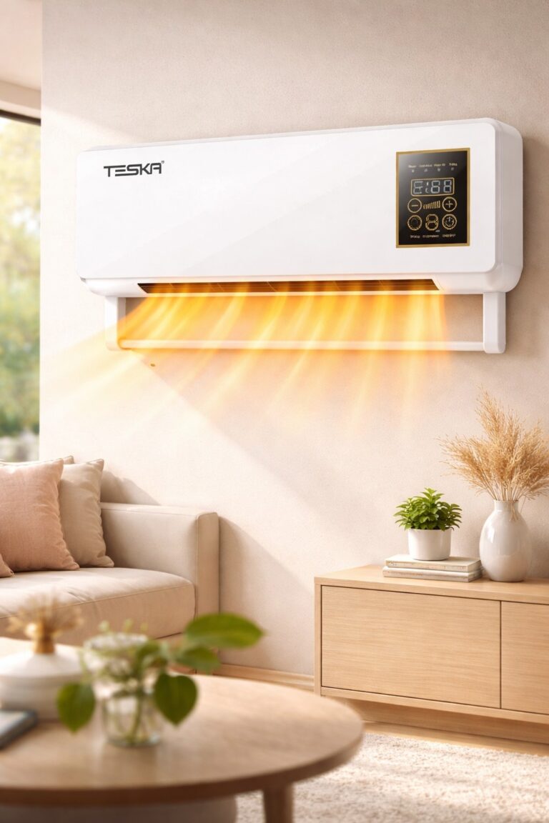 Ventilador Aire Acondicionado Portátil 2 en 1 Frío y Calor