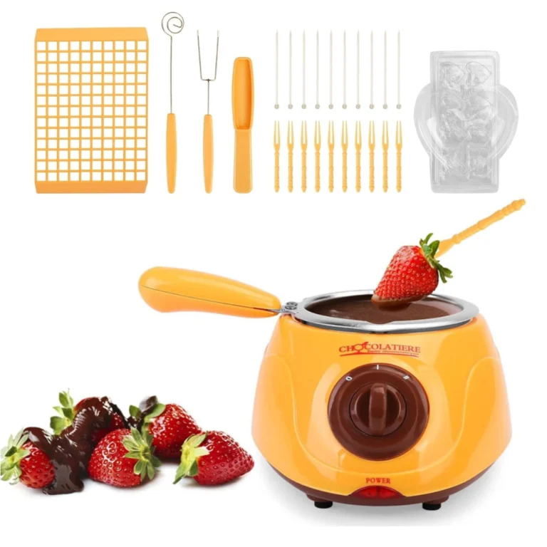 Ollita Chocolatera Eléctrica con Accesorios y Moldes