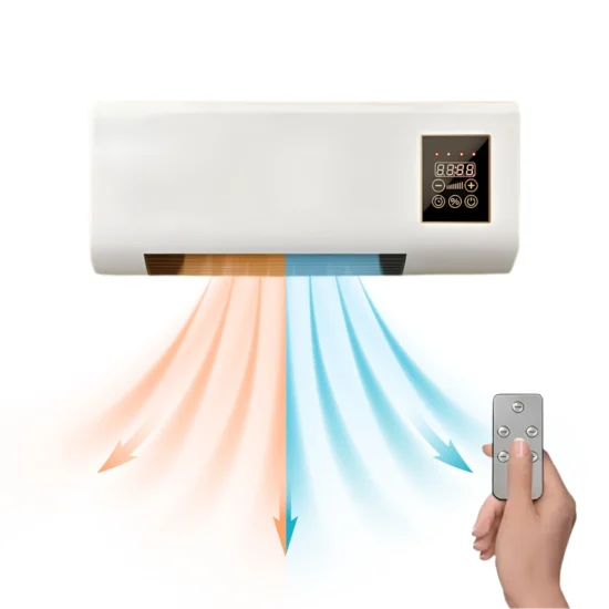 Calefactor de Pared 2 en 1 Frío/Calor con Control Remoto