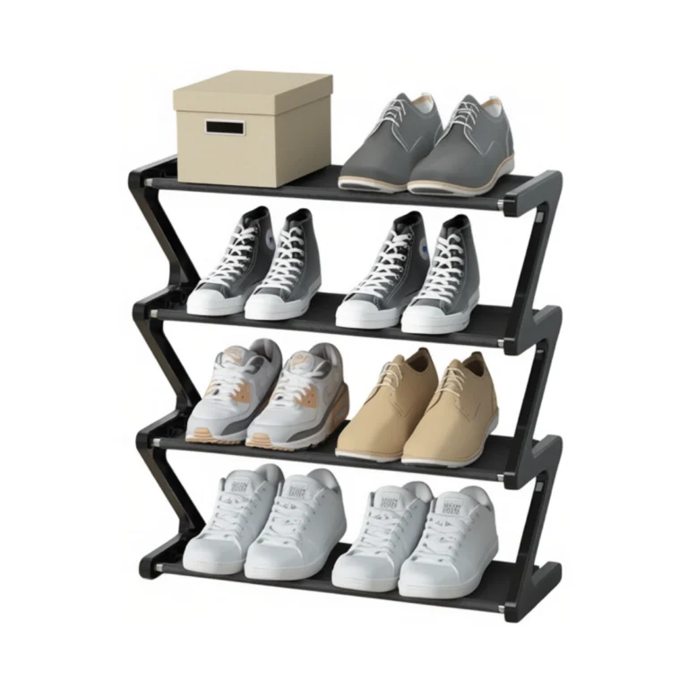 Estante para Zapatos de 4 Niveles Organizador de Calzado