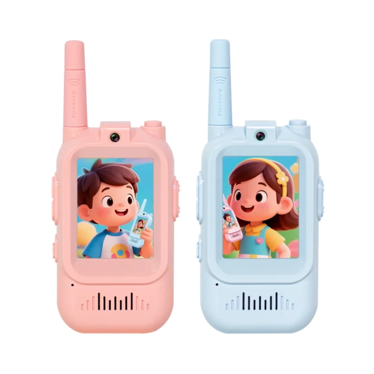 Walkie Talkies con Video para Niños – Pack x2