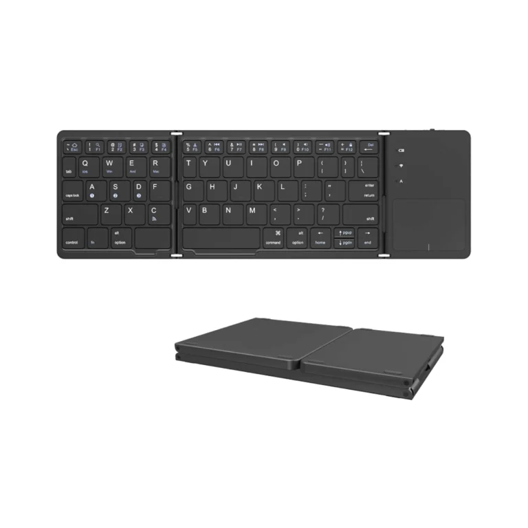 Teclado de Bolsillo Plegable con Panel Táctil