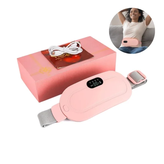 Cinturón Masajeador Térmico para Cólicos Menstruales