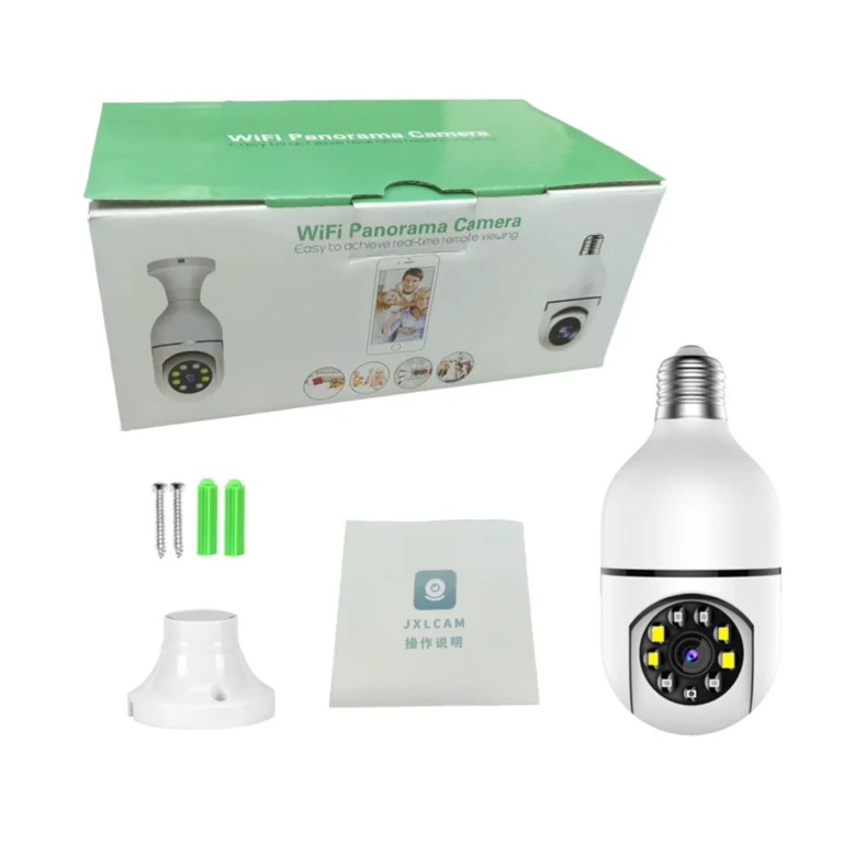 Cámara Foco 180° WiFi Full HD con Visión Nocturna