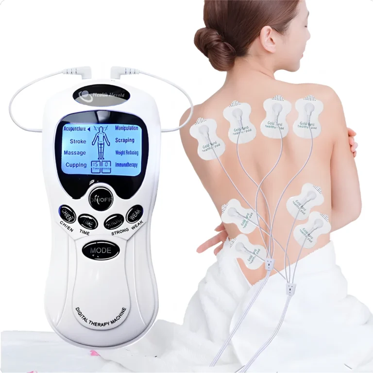 Masajeador TENS Terapéutico de 8 Parches de Electroestimulación