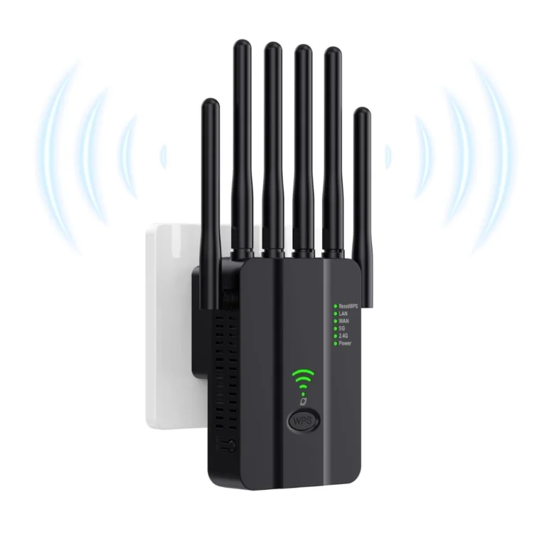 Repetidor WiFi 3 en 1 1600 Mbps KNUP-3015 – Amplificador de Señal Inalámbrica
